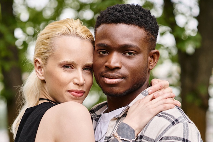mixed couple in Detroit