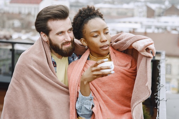 Interracial couple in Edmonton