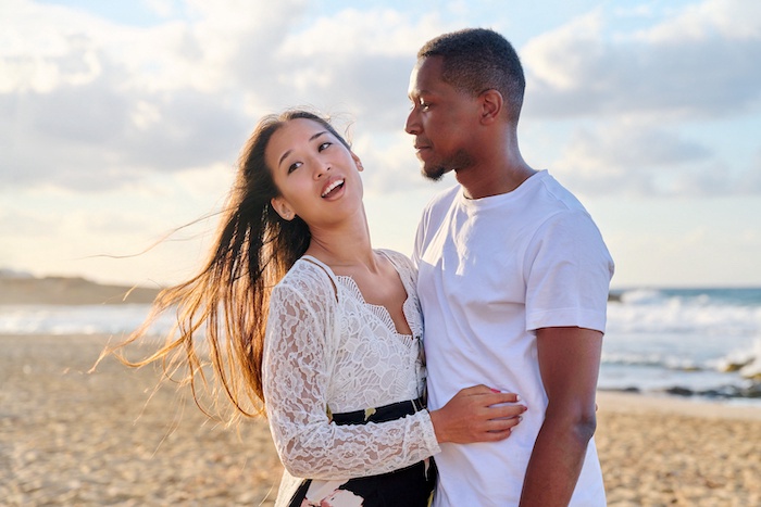 Interracial couple in Gold Coast