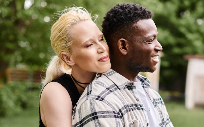 Interracial couple in Germany