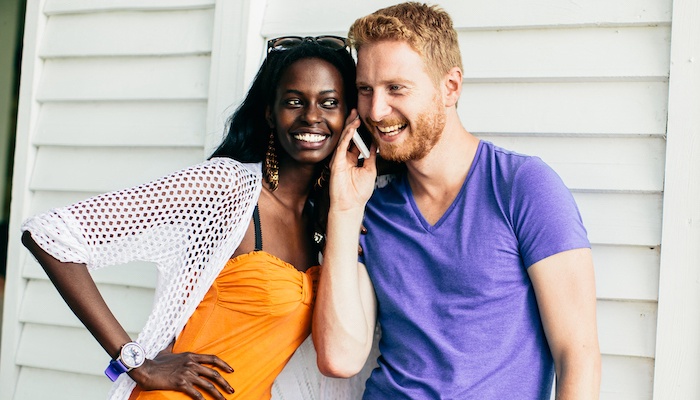 Interracial couple in Alaska