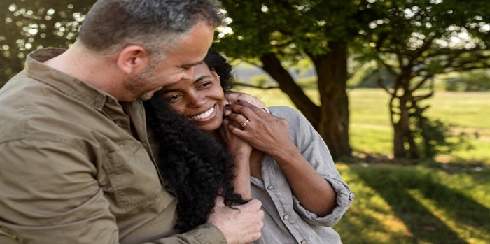 interracial couple