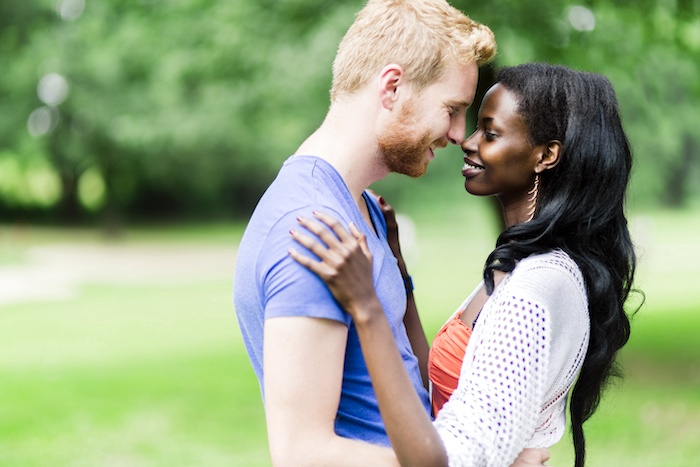 Interracial couple in Adelaide