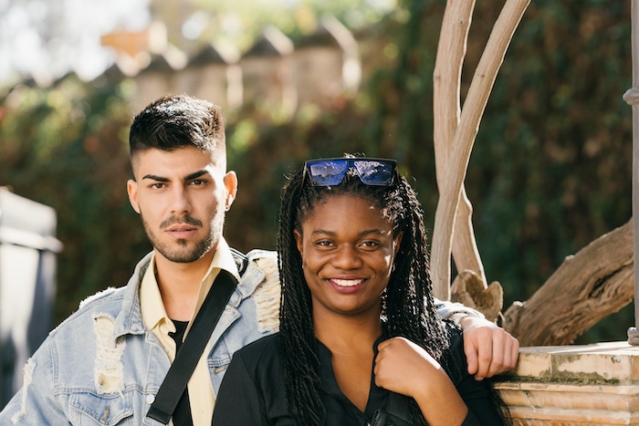 Interracial couple in Western Australia