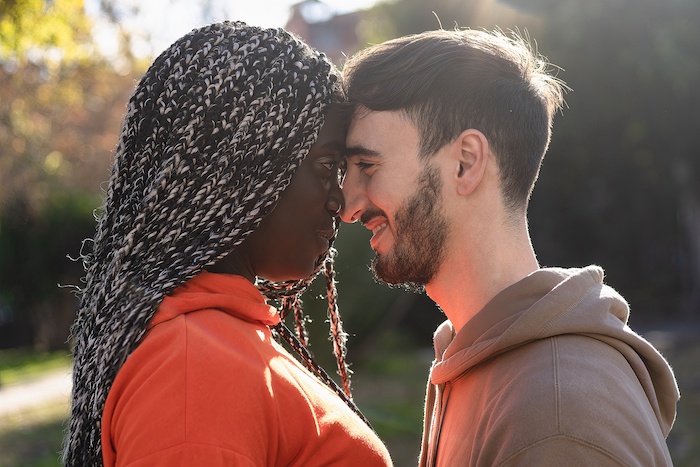 interracial couple in Queensland