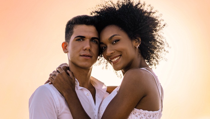 Interracial couple in Nova Scotia