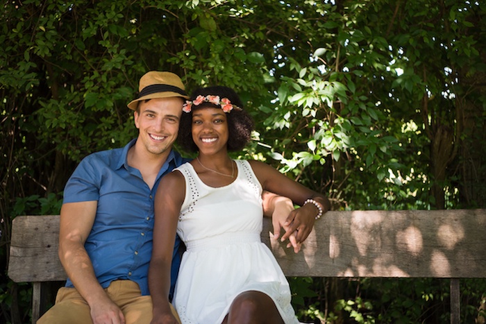 interracial couple in Alberta