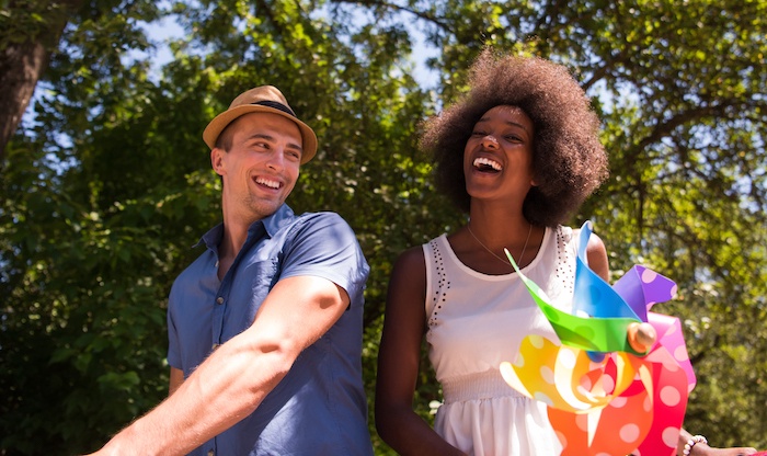 Interracial couple in Ireland
