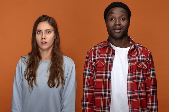Black man dating White woman