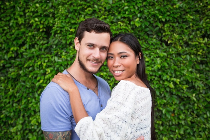 Interracial couple in Nebraska