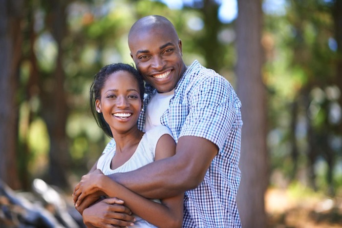 African couple