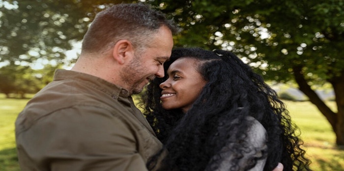 interracial couple